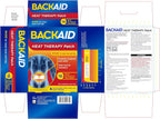 Backaid Heat Therapy Patch, Air-Activated Therapeutic Heat, Wide, 6 Count