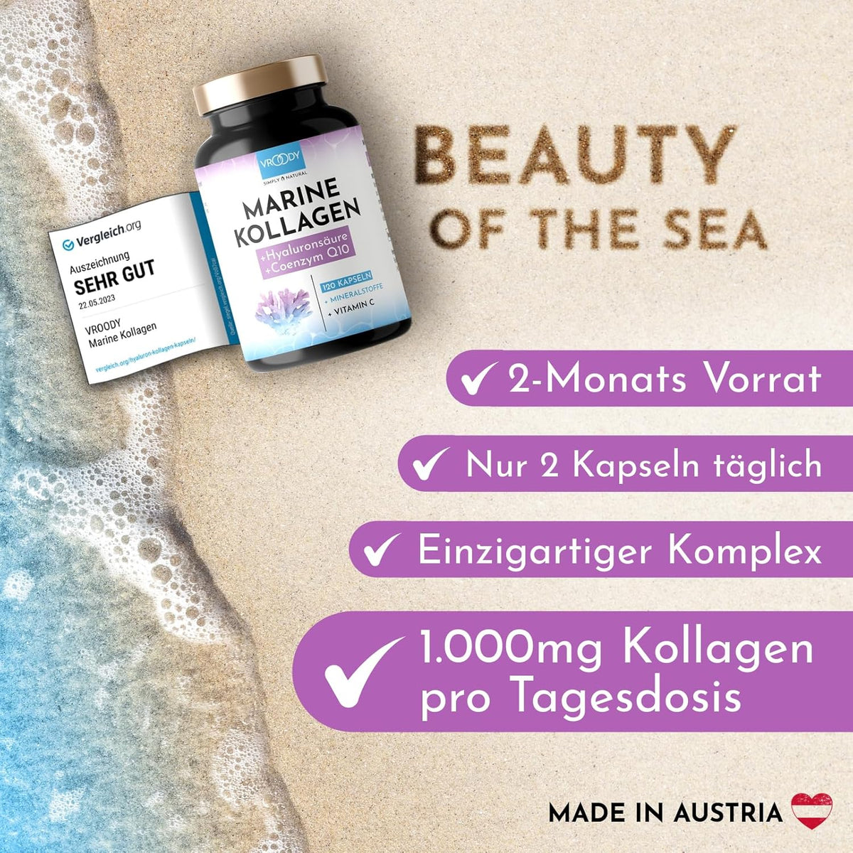 Premium Dietary Supplements Hyaluronic Acid 1000 mg