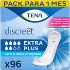 Tena Discreet Extra Plus, Incontinence Pads, 96 Count (6x16)