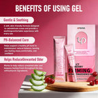 Firming Hydrating Essence Gel for Intimate Care – 5g x 7 Tubes | pH Balancing, Moisturizing, Brightening, Tightening | Women's Intimate Gel | Gentle & Soothing Formula