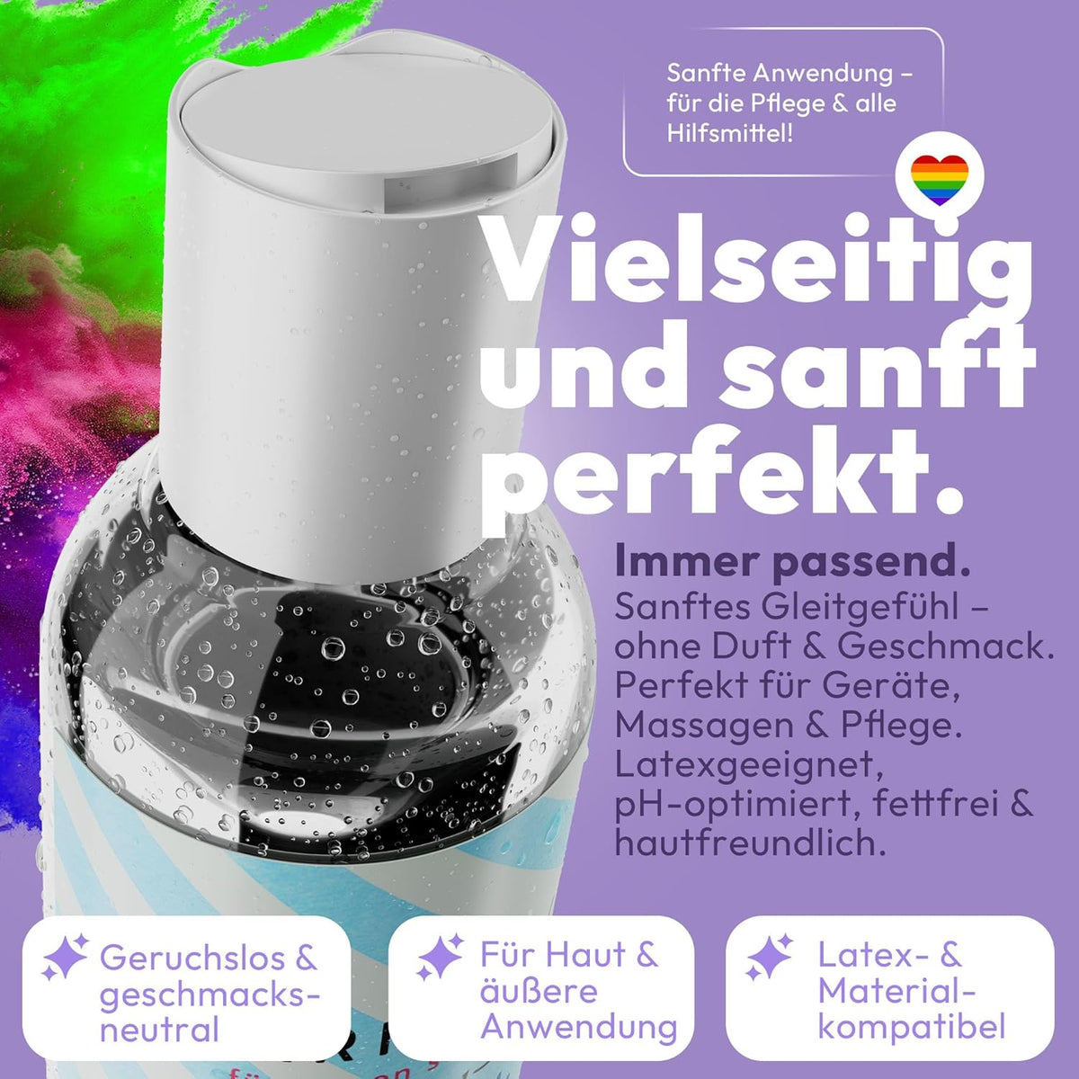 Gleitmittel Personal Lubricants Water-Based Silicone 250 ml