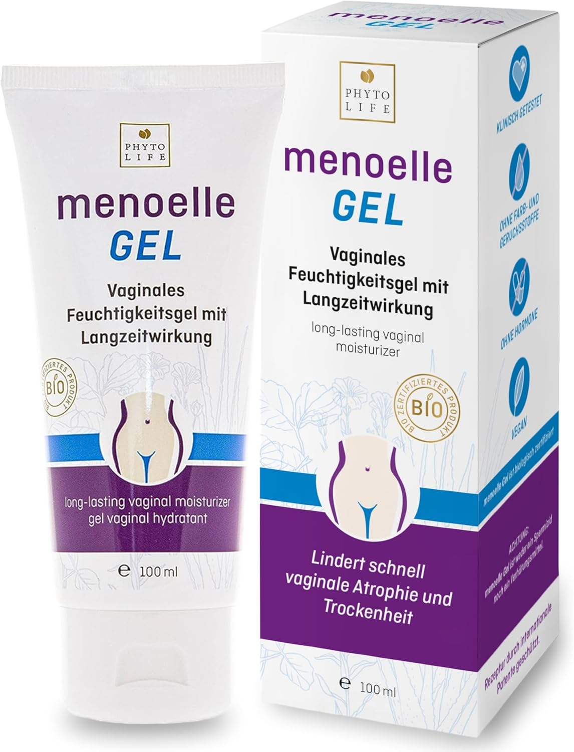 menoelle Vaginal Moisturizers Organic 100 ml