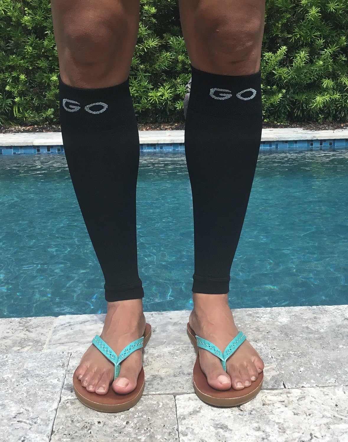 Calf Compression Sleeves Higher Grade 20-30 mmHG Eco-friendly Leg Sleeve Made in the USA