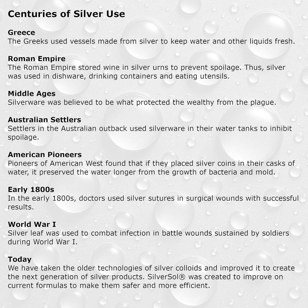 Silver Biotics SilverSol Ag?O? 10 PPM Immune Support, 32 Fl Oz Immune Support | Advanced Silver Technology, Bio-Hacking Immune Building, Natural Support