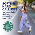 Dr. Scholl's CALLUS REMOVER Seal & Heal Bandage with Hydrogel Technology, 4ct // Removes Calluses Fast And Provides Cushioning Protection Against Shoe Pressure And Friction For All-Day Pain Relief