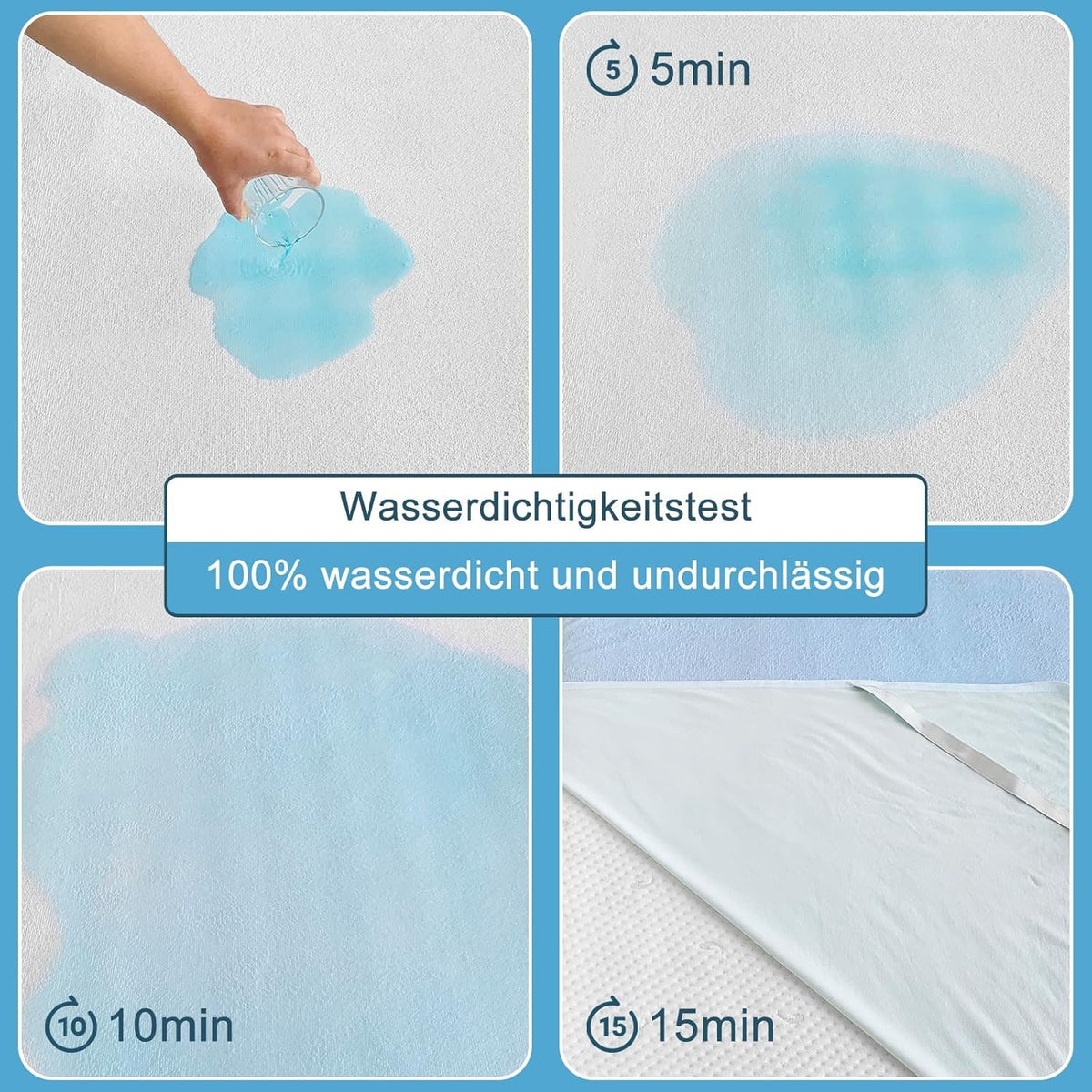 Matratzenschoner Bed Protectors Waterproof 200 cm 30 cm
