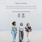 Saalt Menstrual Cup, Reusable Period Cup with Carry Bag