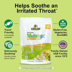 Nature's Answer Mullein-X Respiratory Soothing Throat Lozenges 24-Count - Alcohol-Free Herbal Cough Support with Mullein, Marshmallow, English Ivy & Honey - Non-GMO, Gluten-Free