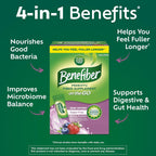 Benefiber Prebiotic Fiber Supplement Powder, Berry Fusion, 24 Stick Packs