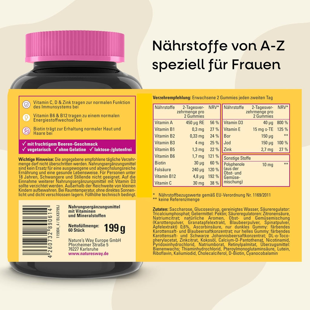 Vitamine Dietary Supplements 60 pieces