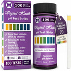 Just Fitter Vaginal pH Balance Test Strips. Personal Wellness Kit for Women. Supports Feminine Hygiene, Body Balance Awareness, and Everyday Confidence – 80 + 20 Strips