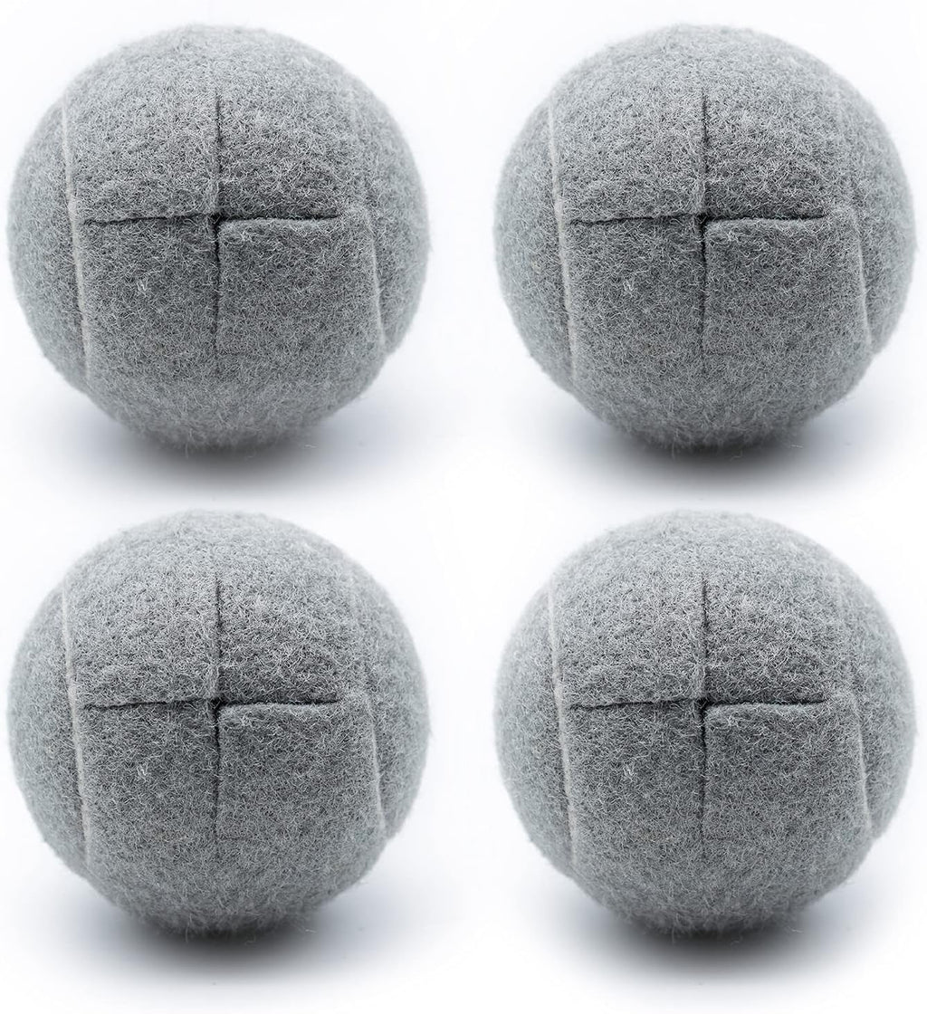 20 PCS Precut Walker Tennis Balls for Walker/Furniture Legs Floor Protection, Heavy Duty Long Lasting Felt Pad Glide Coverings (Grey)