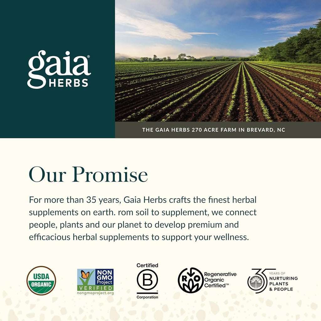 Gaia Herbs Vitex Berry Dietary Supplements 60 capsules