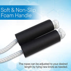 RMS Deluxe Sock Aid - Socks Helper with Foam Handles for Regular Socks | Help put on socks without bending, an independent dressing aid for limited mobility