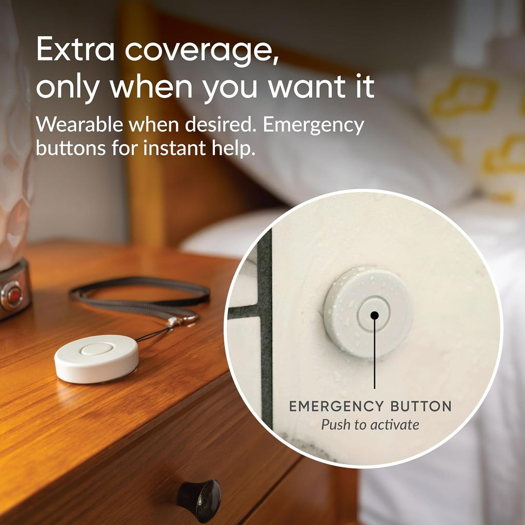 Nomo Medical Alert System with Fall Detection for Seniors at Home | WiFi Enabled, 911 Emergency Calling, Daily Activity Monitoring, 2-Way Voice, 60-Day Trial, Monthly Subscription