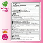 AXIV Allergy Relief Softgels, Antihistamine Medicine & Cold Symptom Relief, Dye-Free Liquid Gels, 25 mg Diphenhydramine HCl, Runny Nose, Sneezing, 24 Count (24 Softgels)