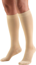 Truform 20-30 mmHg Compression Stockings for Men and Women, Knee High Length, Closed Toe
