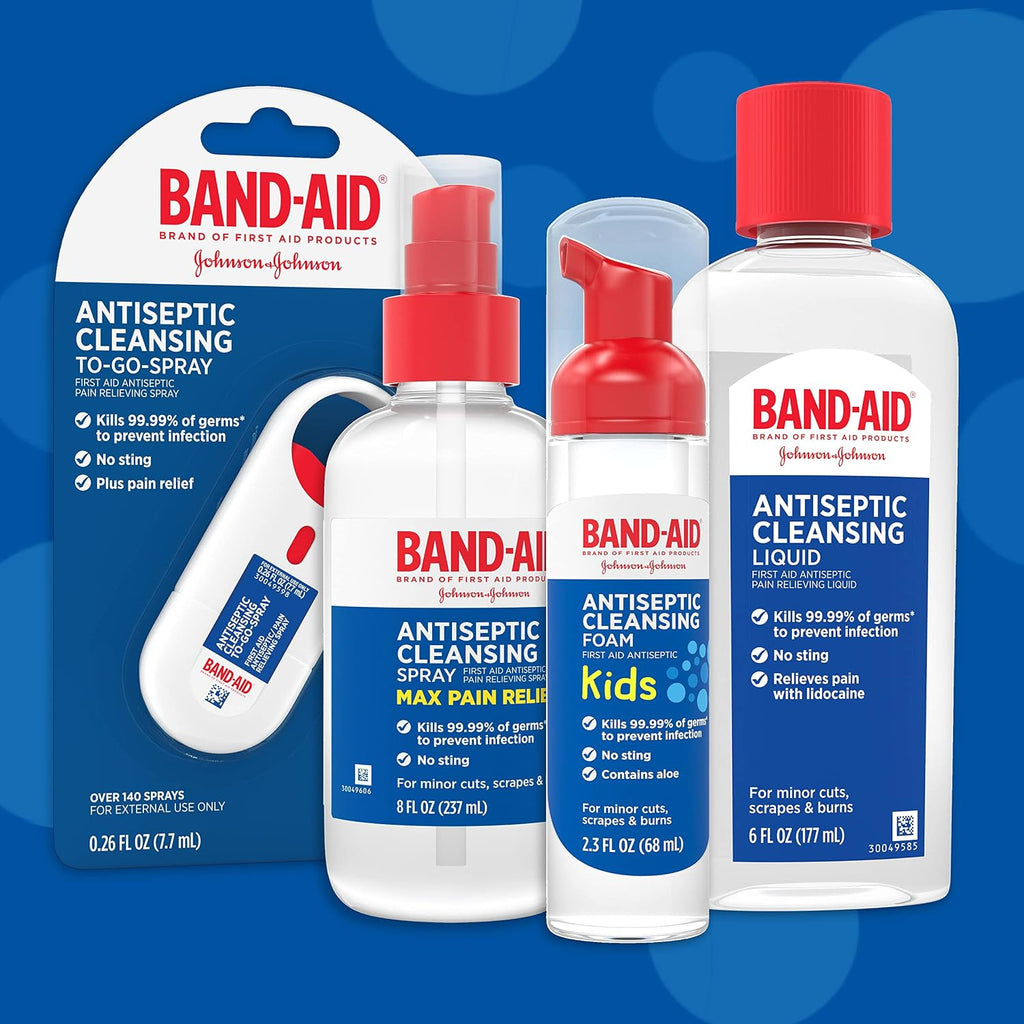 BAND-AID Brand Antiseptic Cleansing Spray, 8 Fl. Oz