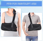 Fasola - Arm Scarf for Left/Right Arm, Atelle Arm Scarf with Foam Neck Protector for Women Men, Arm Support Strap for Broken Wrist, Elbow, Shoulder Dislocated - S