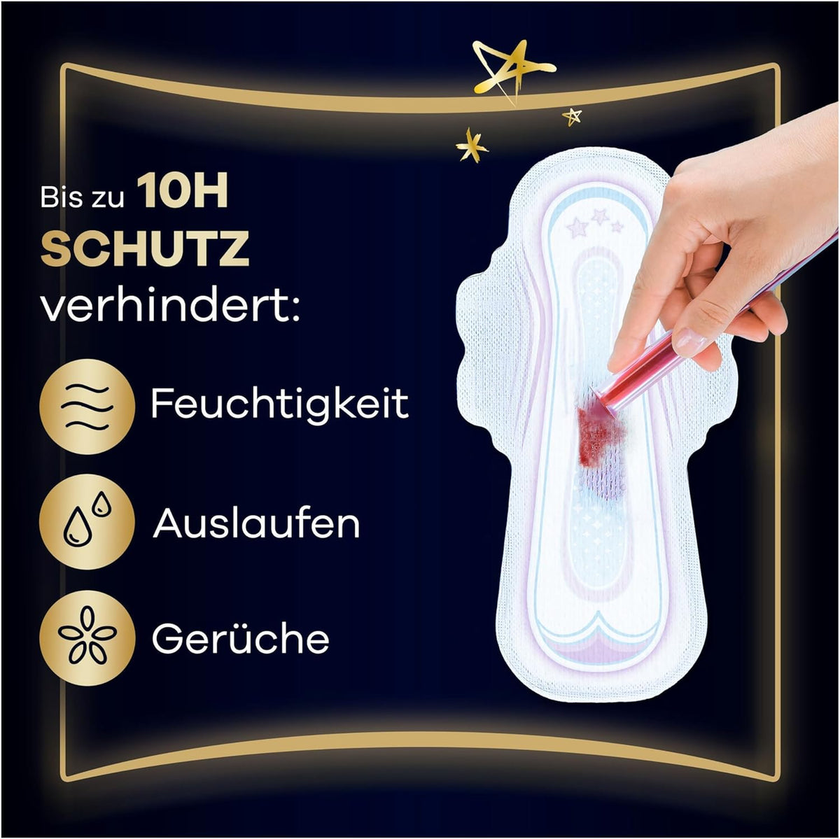 Always Sanitary Pads 72 pieces