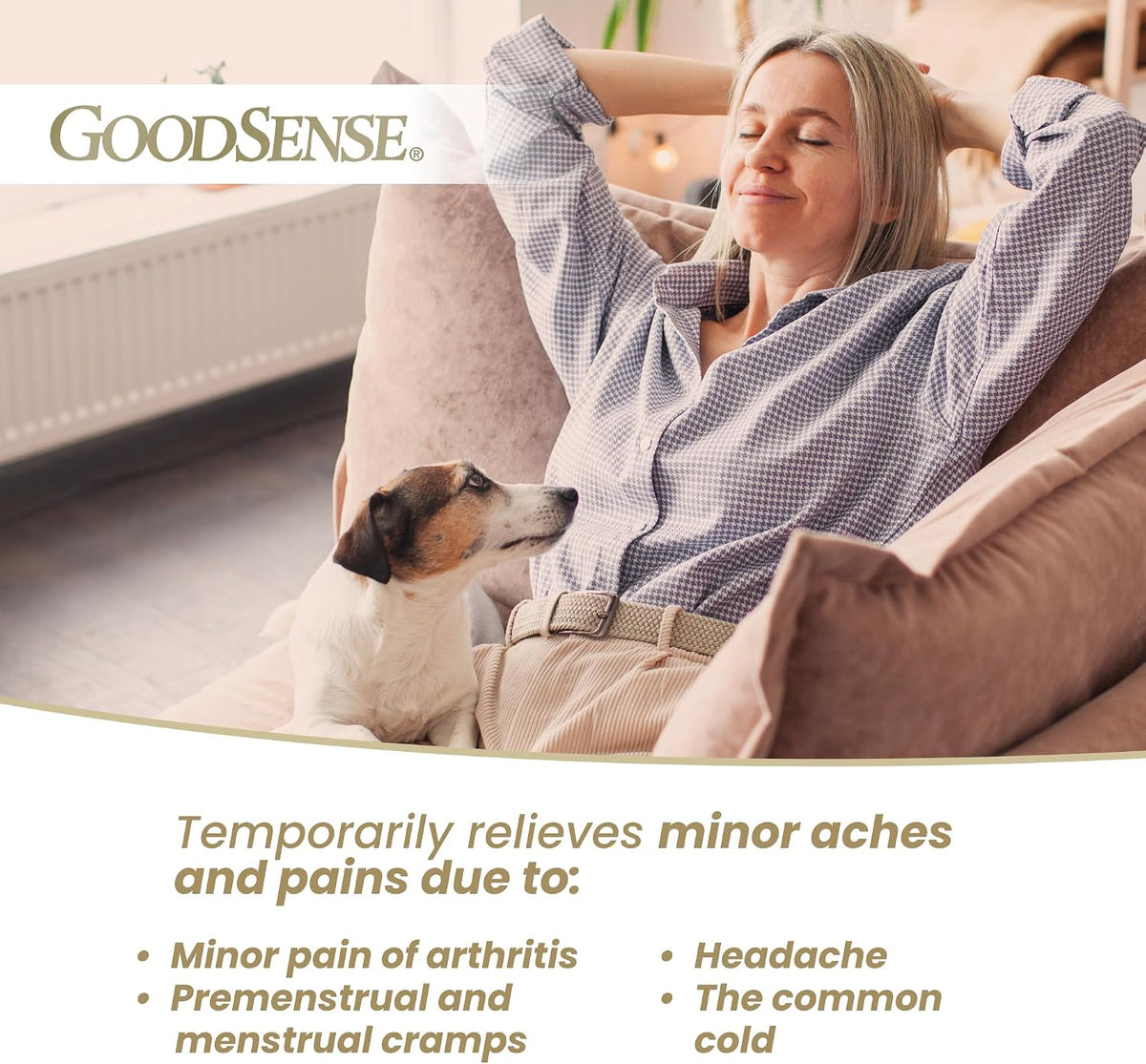 GoodSense Extra Strength Pain Relief, Acetaminophen Caplets, 500 mg, 500 Count