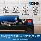 5Kind DMSO Cream for Pain Relief 4 fl oz Topical Muscle & Joint Pain Relief
