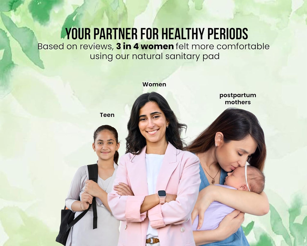 Organic Cotton Sanitary Napkins for Women XL – 12 Pads With Disposable Cover | Biodegradable, Rash-Free & Nature Friendly | 5 Layer Leak Lock | Day & Night Use | Crafted with 100% Certified Pure Cotton