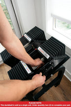 PowerBlock Pro 100 Adjustable Dumbbell, 5-100 lb