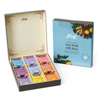 Yogi Get Well Gift Box, 45 Tea Bags (5 Bags per Flavor) | Caffeine-Free Wellness and Immunity Variety Pack with 9 Delicious Herbal Teas, a Thoughtful Tea Gift Set