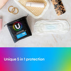 U by Kotex Ultrathin Pads Regular no Wings 84 Count (6 x 14 Pack) - Packaging May Vary
