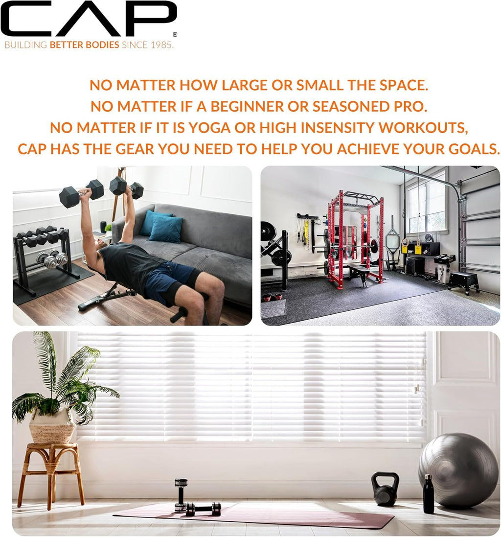 CAP Barbell FM-8000F Deluxe Power Rack Color Series