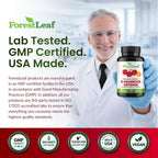 ForestLeaf D Mannose 1000mg - D-Mannose Dietary Supplements Organic 60 capsules