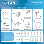 2San COVID-19 and Flu A/B Rapid Test Kit, 15-Minute Results, Easy At-Home Antigen Self-Test for Quick and Accurate Detection of COVID and Influenza, 5 Pack