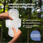 Naty Sanitary Pads Organic Overnight
