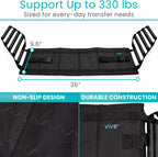 Vive Transfer Sling - Padded Assist Gait Belt - Heavy Duty Patient Lift