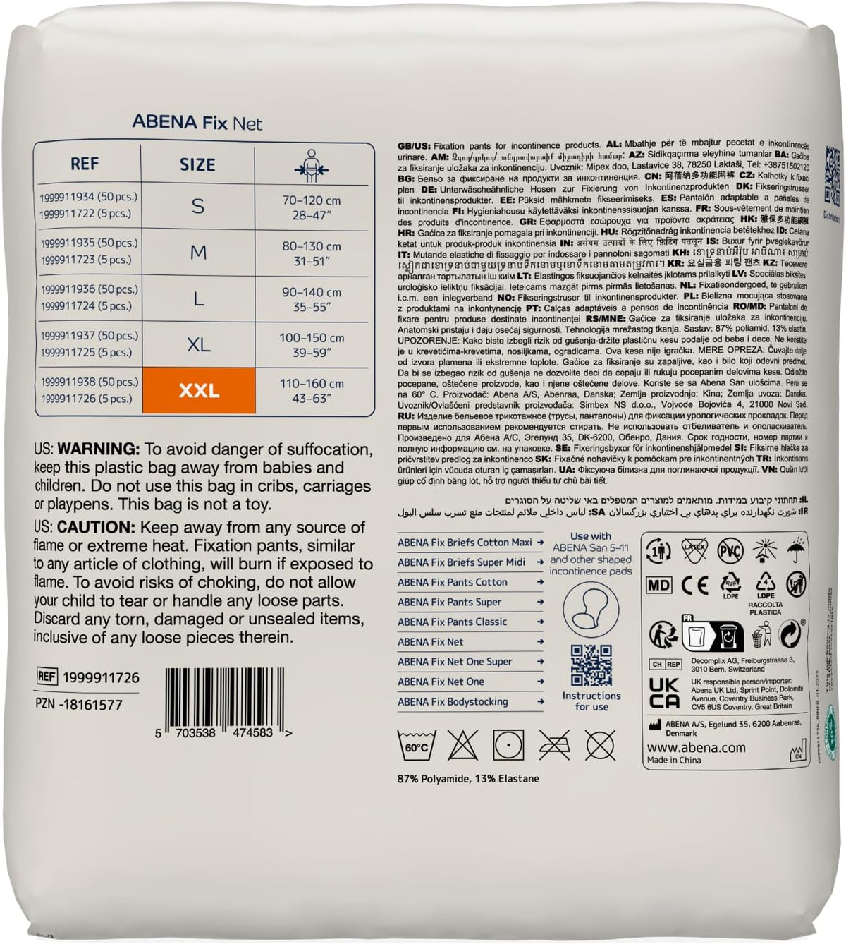 ABENA Incontinence Products Postpartum Breathable