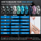 NEENCA Professional Knee Brace for Pain Relief, Medical Knee Support with Patella Pad & Side Stabilizers, Compression Knee Sleeve for Meniscus Tear, ACL, Joint Pain, Runner, Workout - FSA/HSA Eligible
