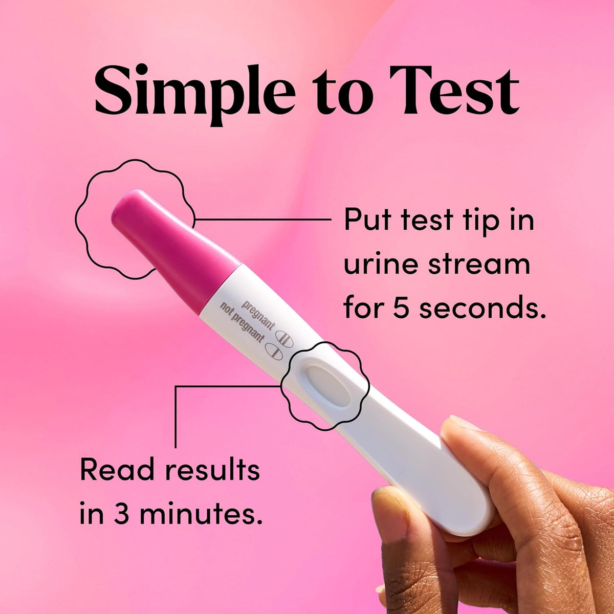 First Response Early Result Pregnancy Test, 5 Count Pack of 1,White
