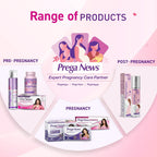 Prega News Advance, HCG Home Pregnancy Test, Midstream Urine Test Kit, One Step Pregnancy Test, Easy to Use, Accurate Result in Just 3 Minutes x Pack of 1 (2)