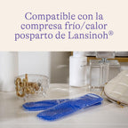 Lansinoh Disposable Sleeves for Cold Heat Compress Postpartum Pain White
