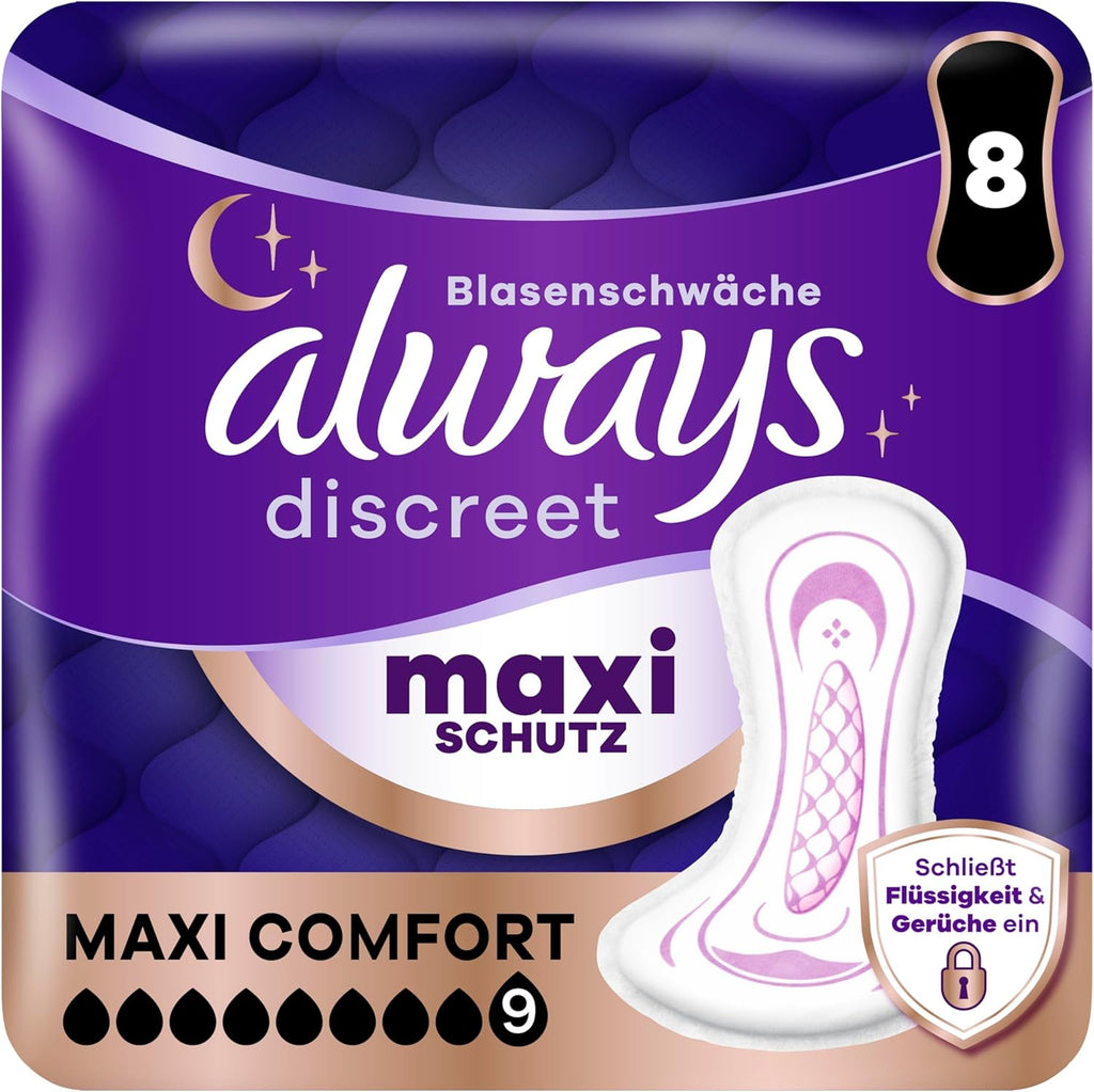 Always Incontinence Products Overnight