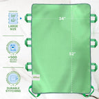 Simply Seniors Absorbent Positioning Bed Pads with 8 Handles 34"x52"- 1Pack