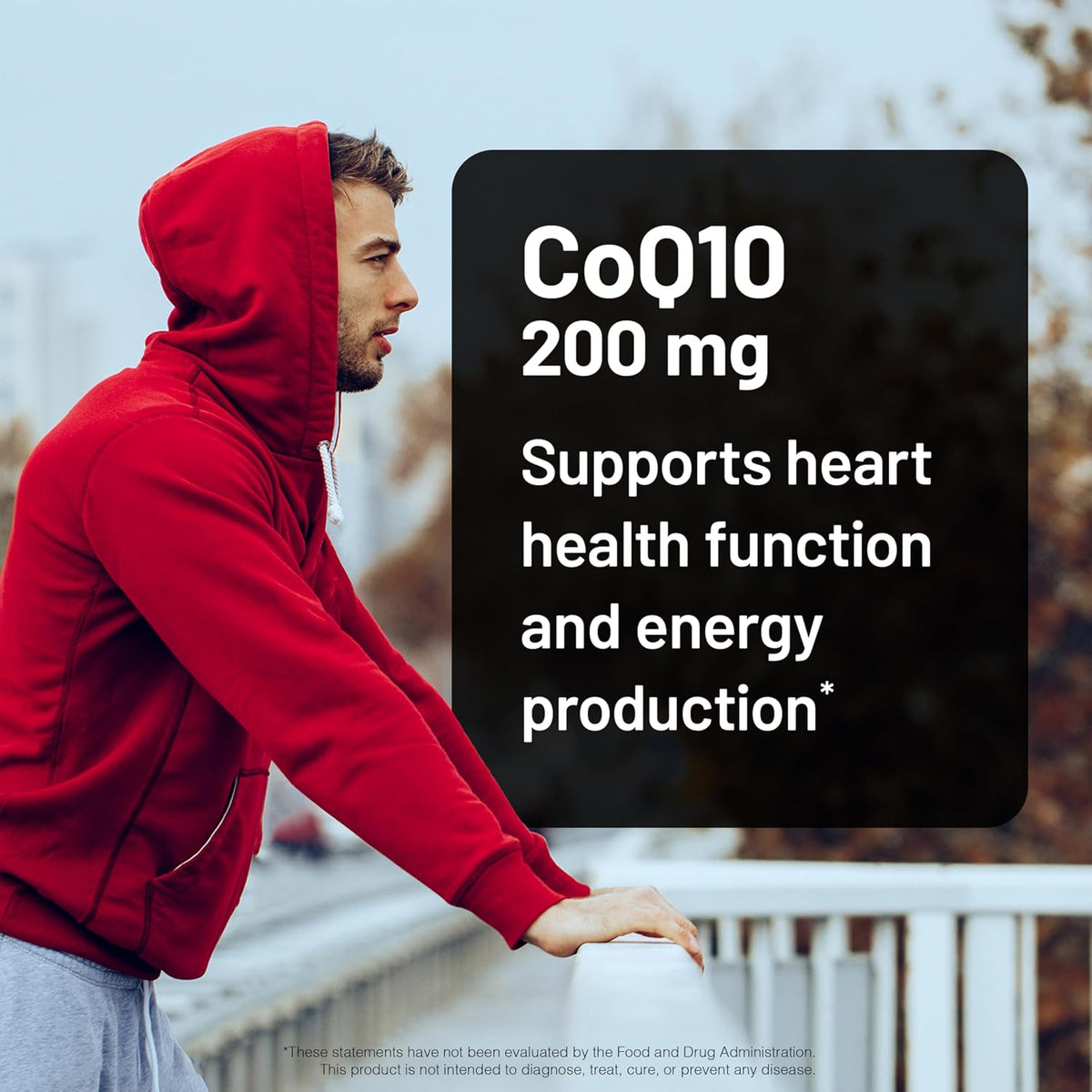 NatureWise CoQ10 200mg Softgels, High Potency Ubiquinone - Coenzyme Q10 Supplement - Antioxidant for Heart Health + Energy - Vegan, Non-GMO, Gluten-Free - 30 Count[1-Month Supply]