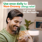 Flonase Nasal Spray for Allergy Relief, Tissues Included, 144 Sprays | Fluticasone Propionate Nasal Spray, Multi-Symptom Relief, 24-Hour Non-Drowsy Allergy Relief, Full Prescription Strength