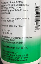 Christopher's Original Formulas Sinus Plus, Sinus Support Capsules, Whole Herb Synergistic Blend, 100 Count