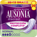Ausonia Discreet Normal, 39 Women's Incontinence Pads for Urine Loss, Complete Protection, Incredible Discretion