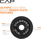 CAP Barbell 2-Inch Olympic Weight Plate | Multiple Options