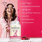 Women's Probiotics - 200 cps | Help for Bacterial Vaginosis, Candida and Cistitus | Intimate Flora Woman Probiotics | 30 Billion CFU/Day, Lactobacillus Reuteri, Rhamnosus, Crispatus, Cranberry