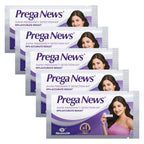 Prega News Test Kit | One Step Urine Hcg Pregnancy Test Kit Device | 99% Accurate Results In 5 Mins | Indias No 1 Pregnancy Kit | Pack Of 5 Kits.