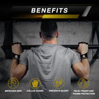 Fit Active Sports New Ventilated Weight Lifting Workout Gloves with Built-in Wrist Wraps for Men and Women - Great for Gym Fitness, Cross Training, Hand Support & Weightlifting.
